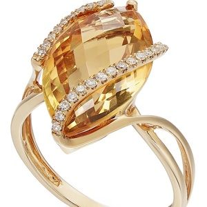 Effy citrine ring (Gemma)